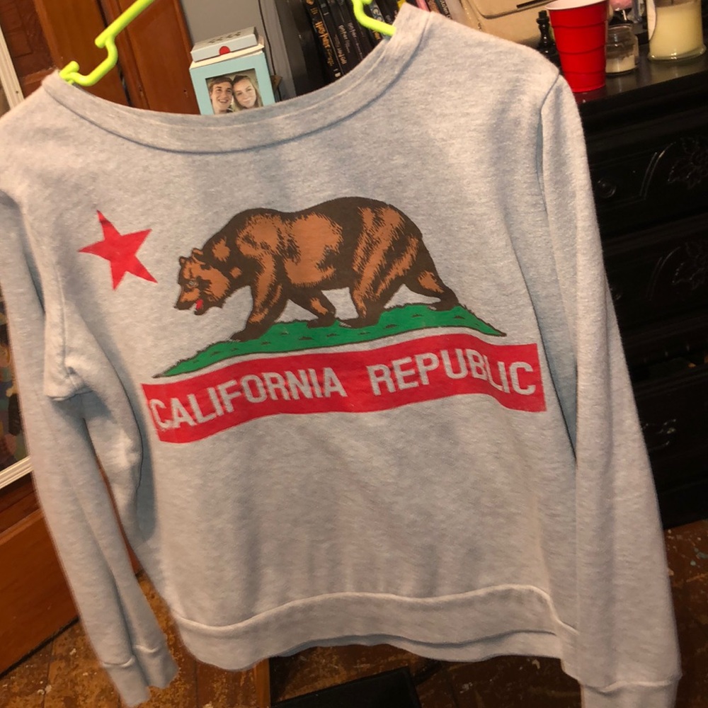 Cropped sweatshirt